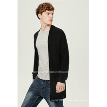 70% Acrylique 30% de laine abandonnée Hommes Hommes Cardigan long